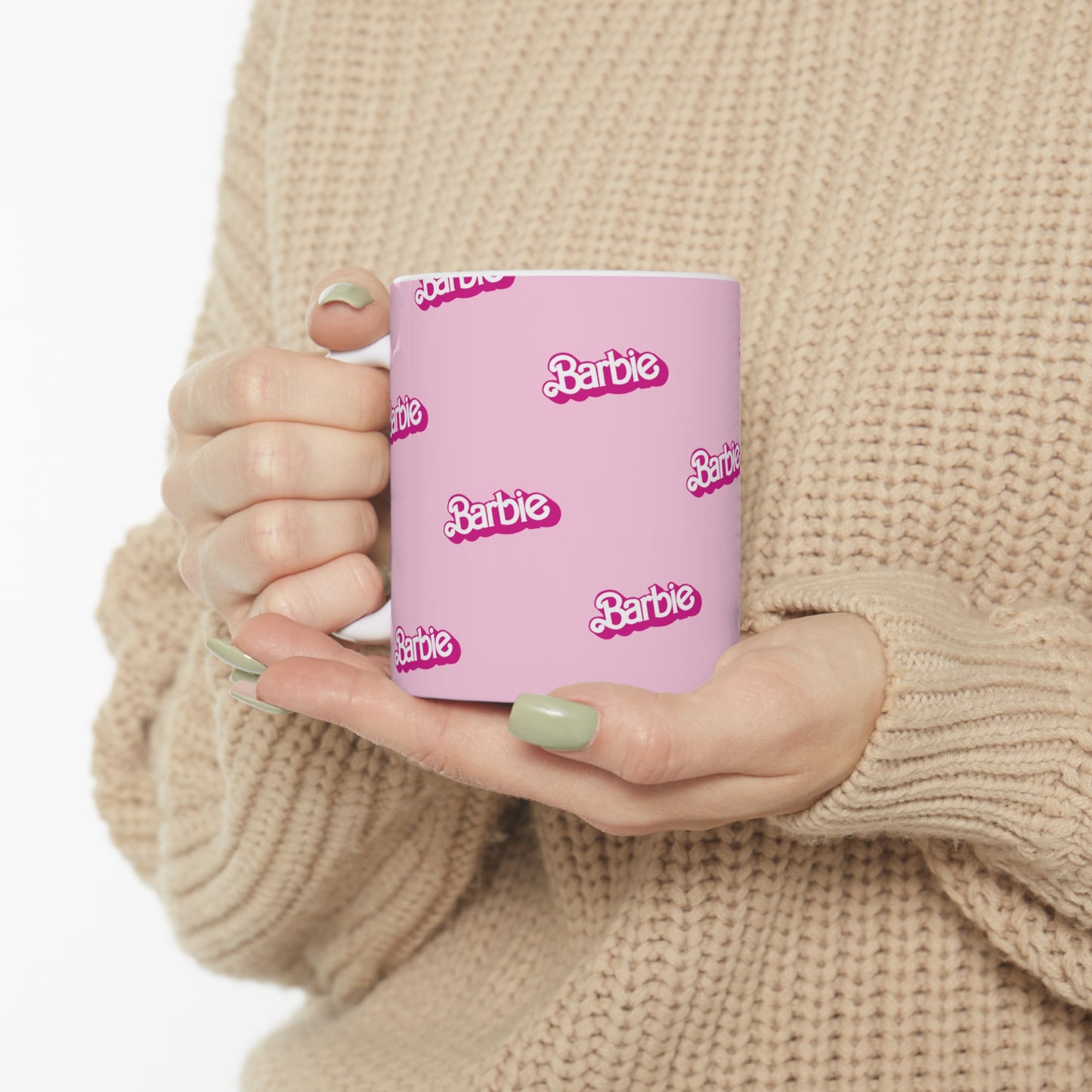 Barbie Mini Logo Ceramic Mug 11oz