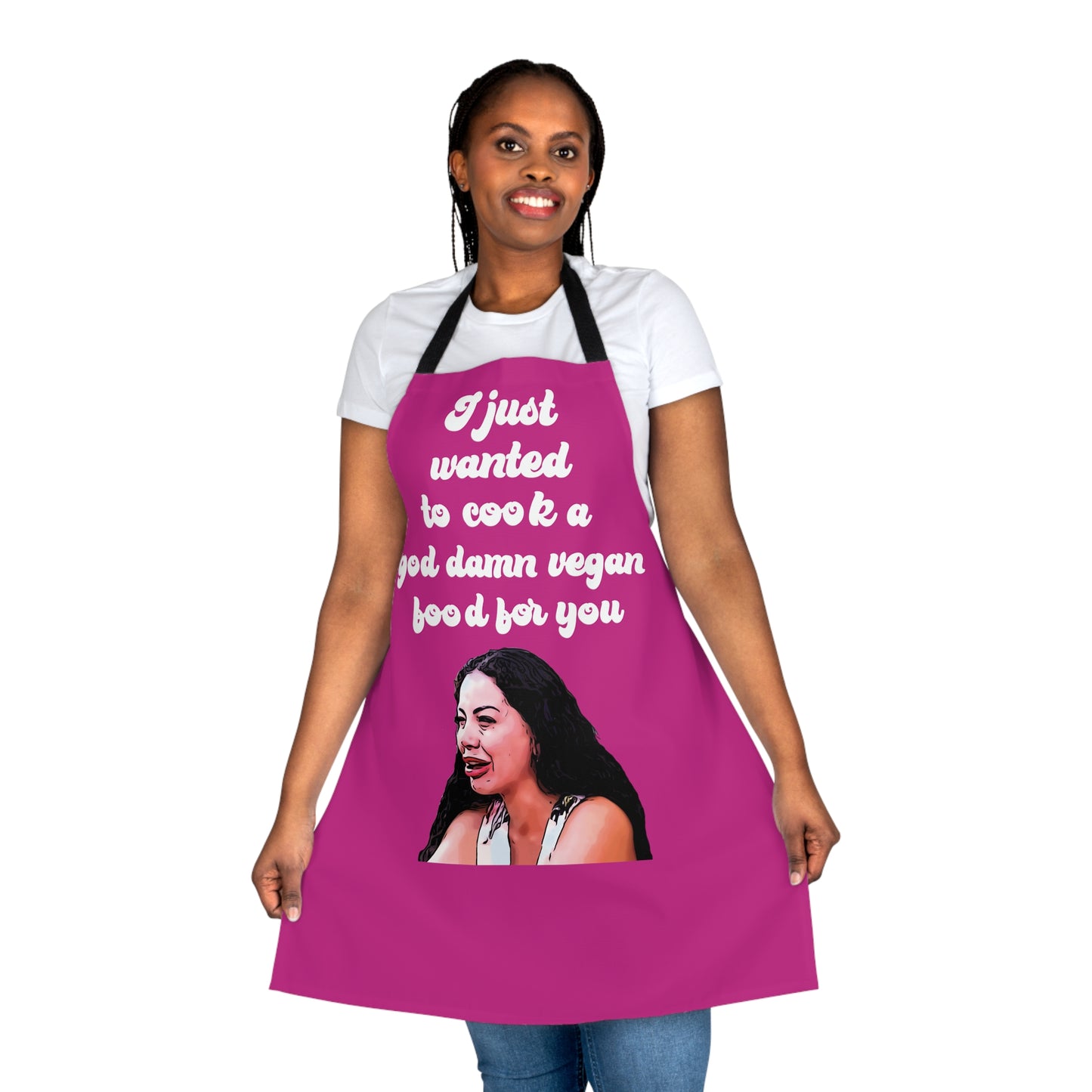 Jasmine God Damn Vegan Food Apron