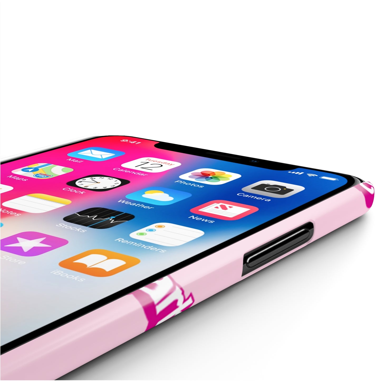 Barbie Pattern Pink Slim Phone Cases