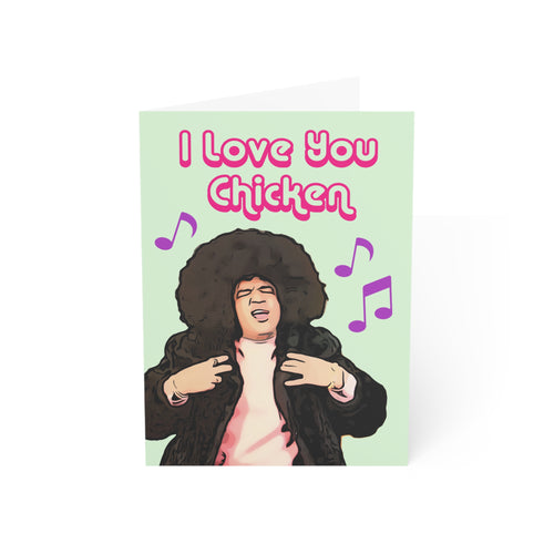 Chicken 90 Day Fiance UK Greeting Card