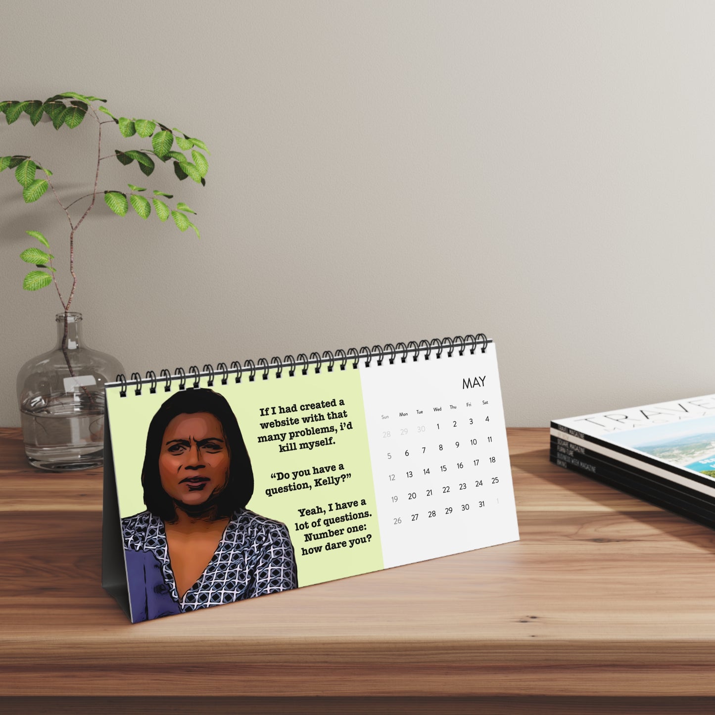 The Office Desktop Calendar