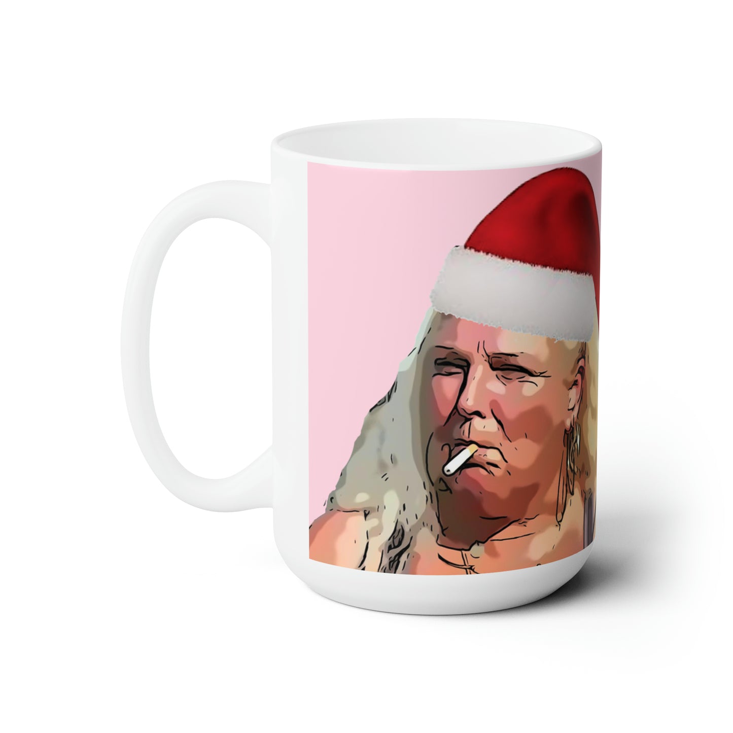 Angela I Can Tote It Christmas Ceramic Mug 15oz