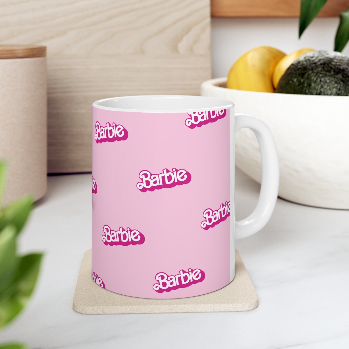 Barbie Mini Logo Ceramic Mug 11oz
