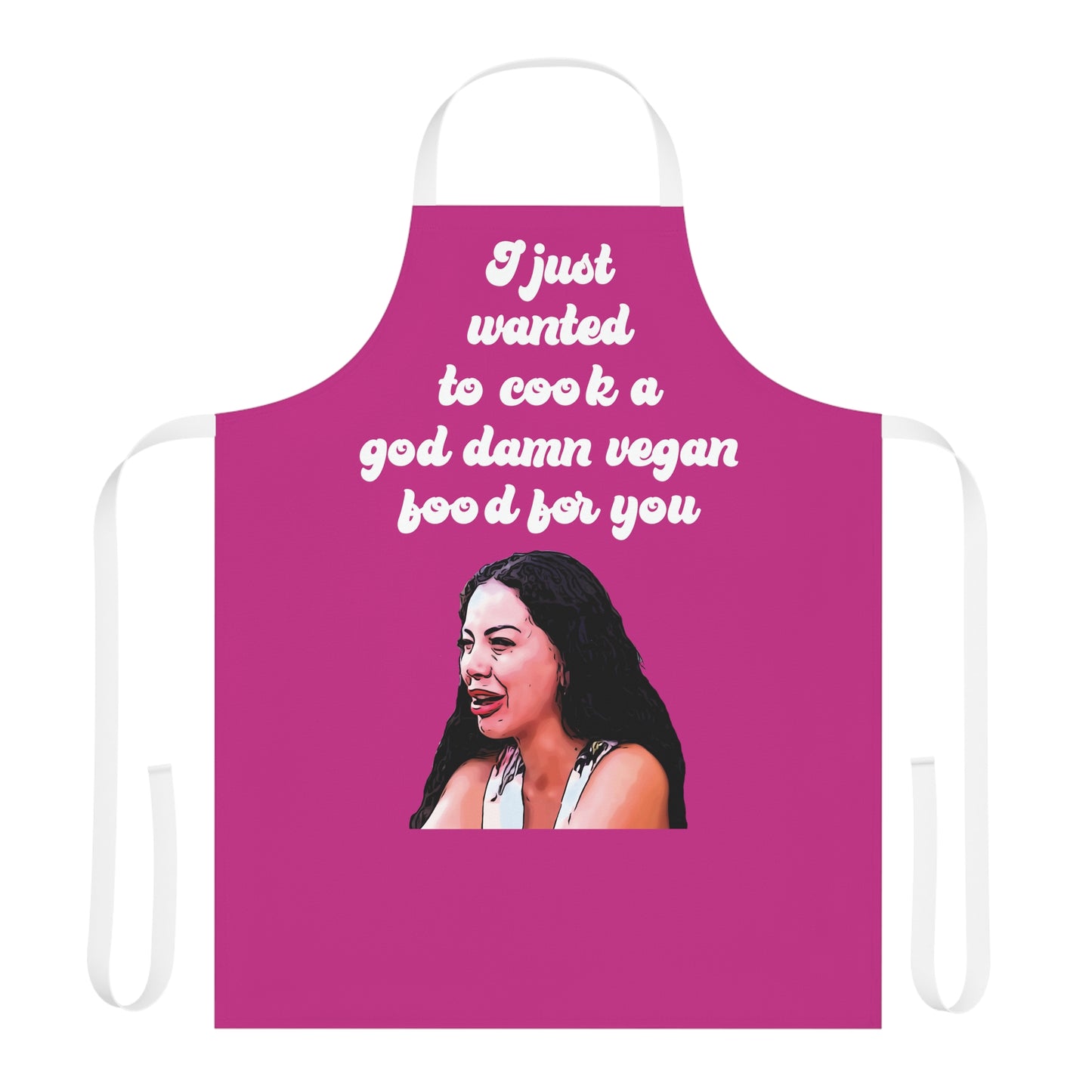 Jasmine God Damn Vegan Food Apron