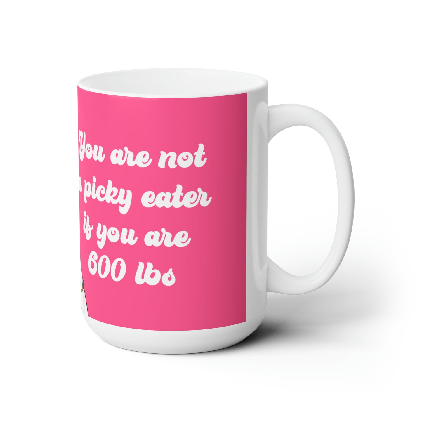 Dr. Now Picky Eater Ceramic Mug 15oz