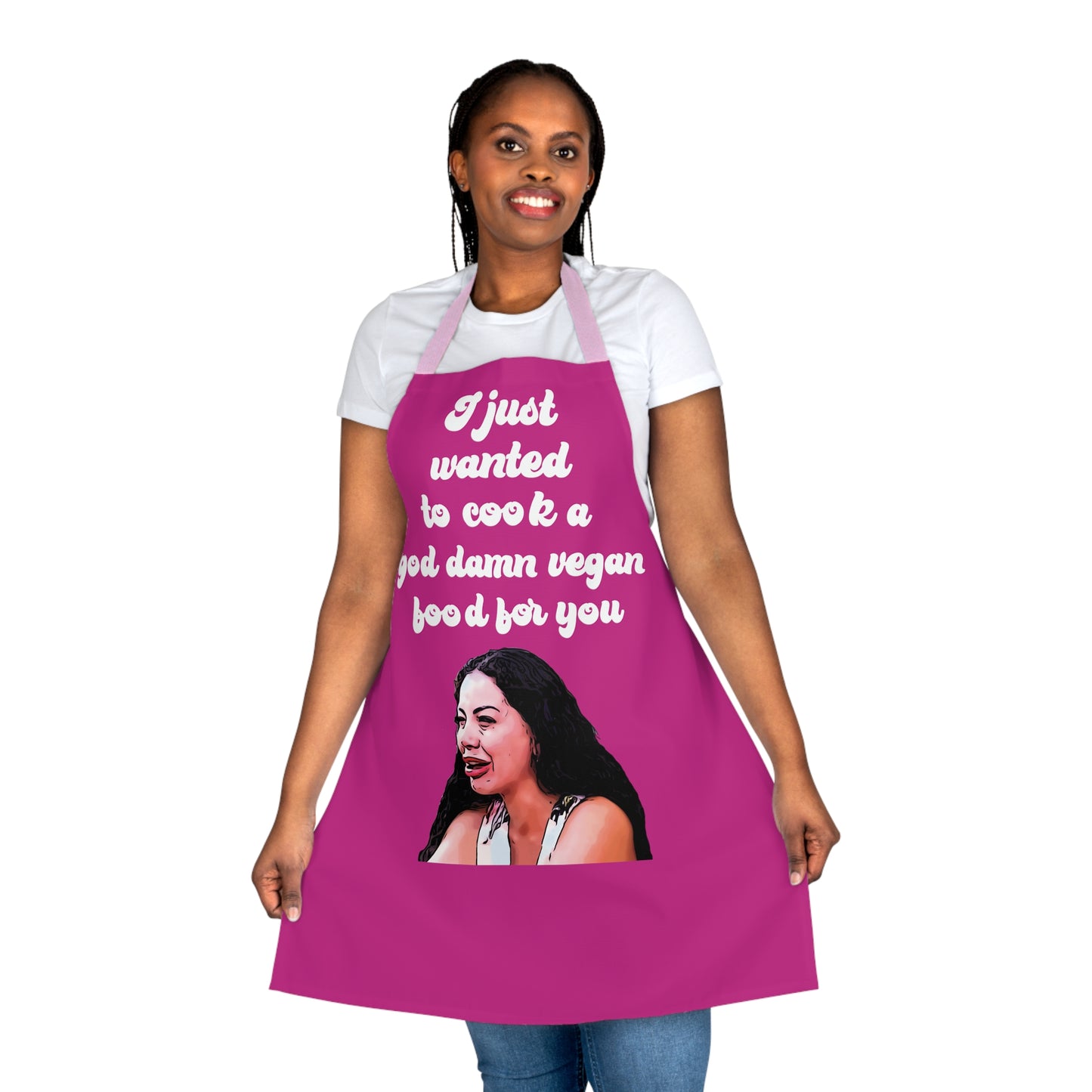Jasmine God Damn Vegan Food Apron
