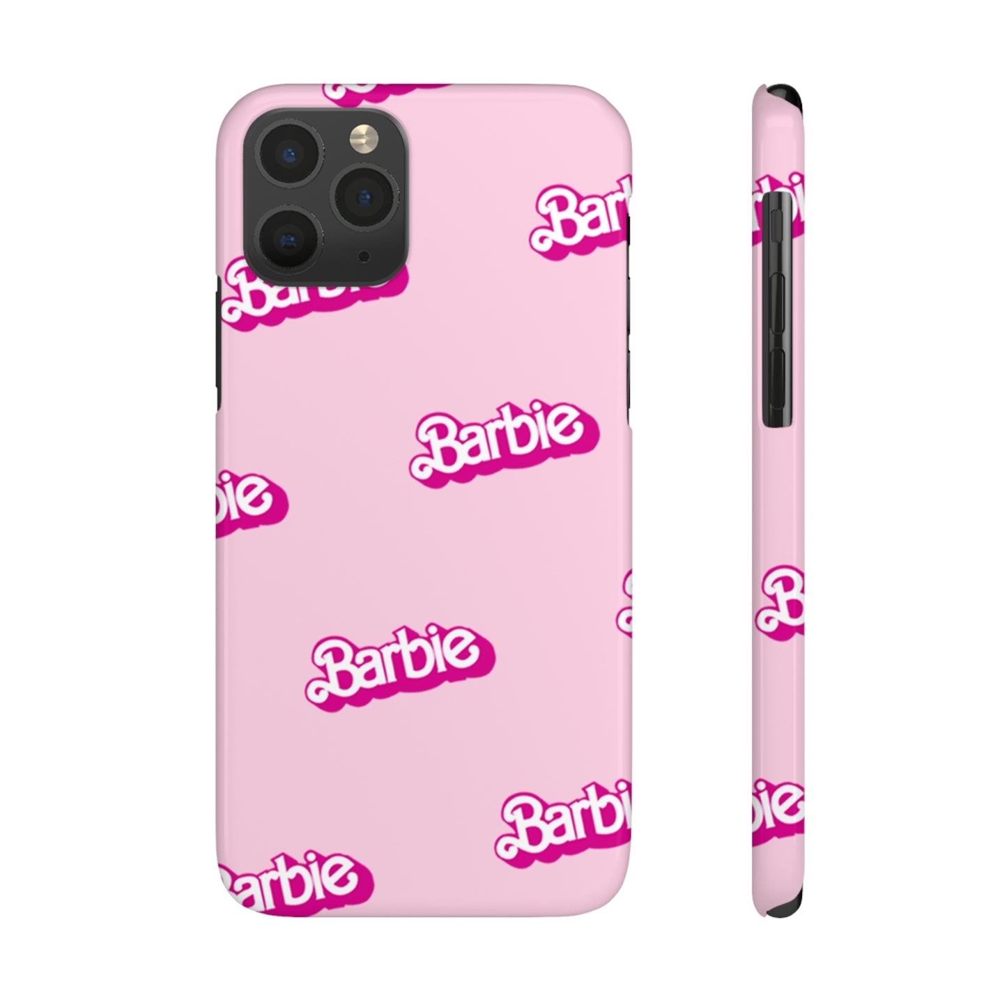 Barbie Pattern Pink Slim Phone Cases