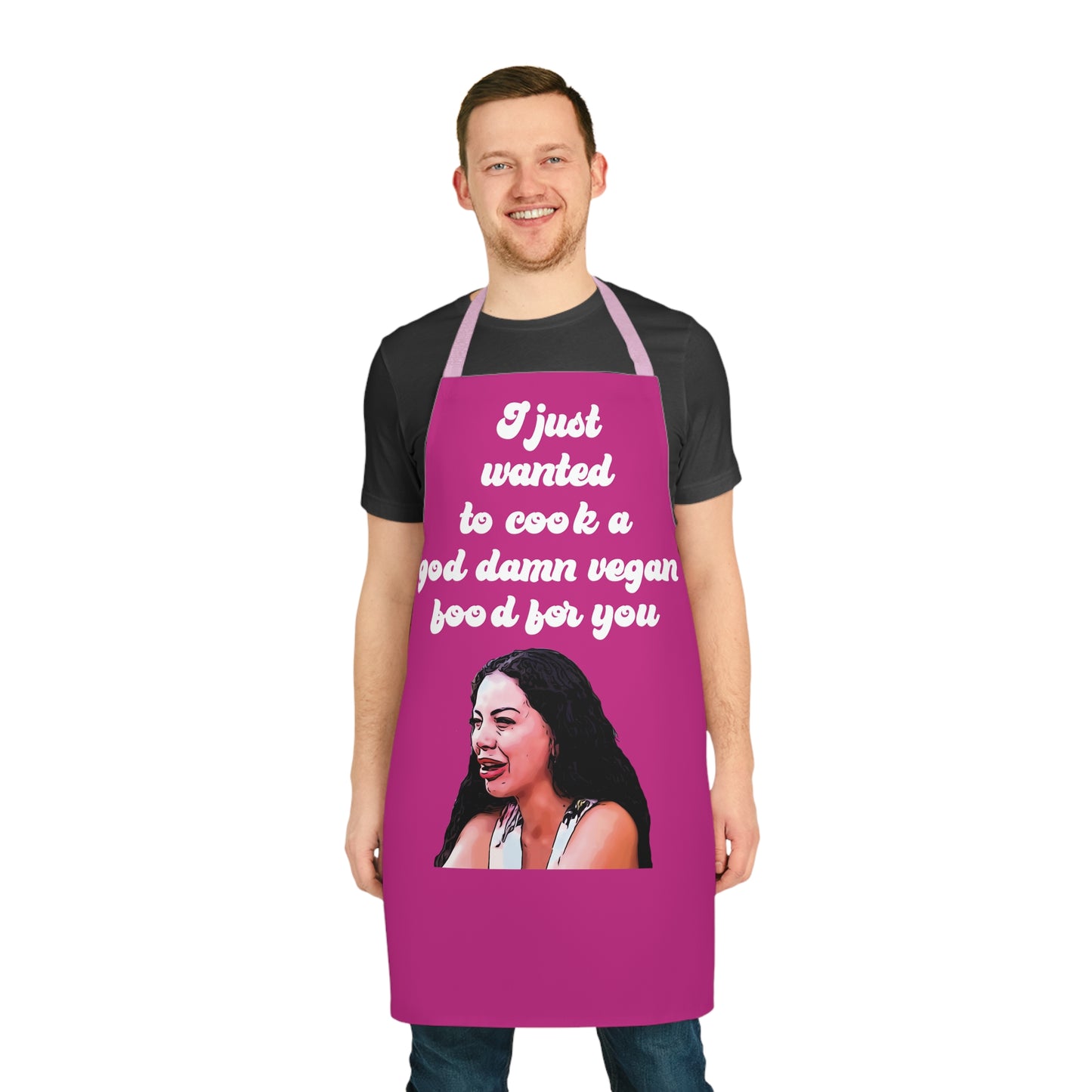 Jasmine God Damn Vegan Food Apron
