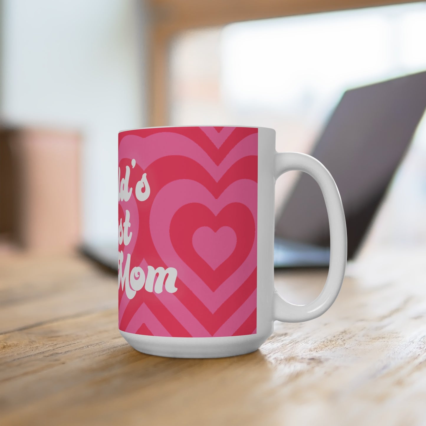 World's Best Dog Mom Ceramic Mug 15oz