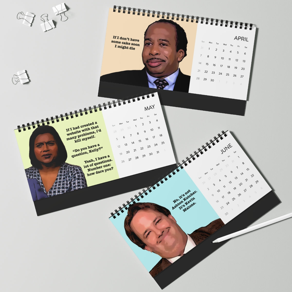 The Office Desktop Calendar