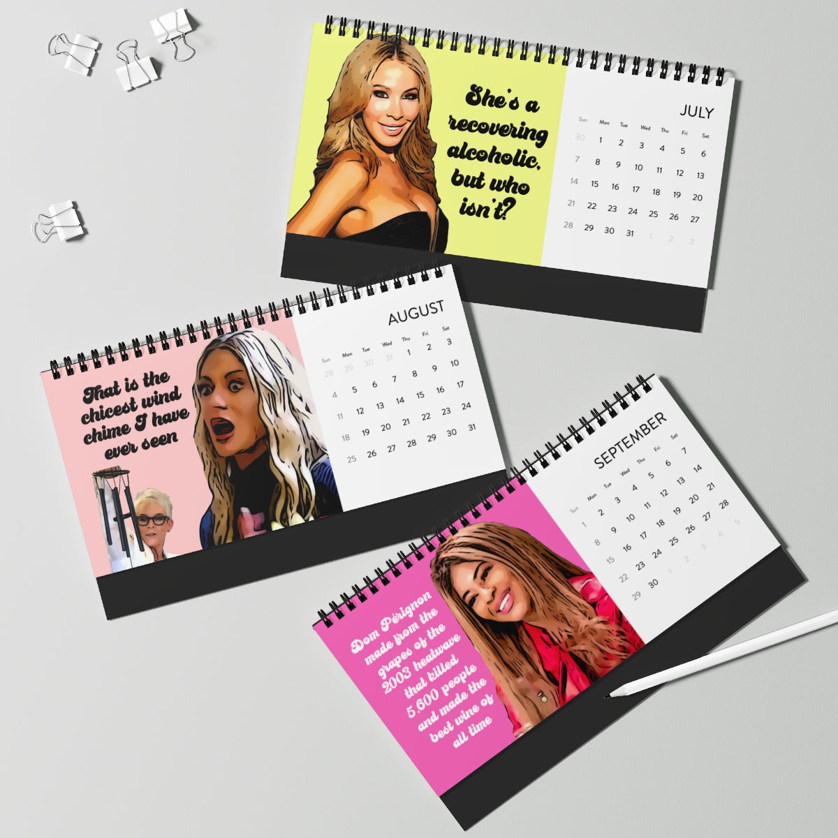 Real Housewives 2024 Desktop Calendar