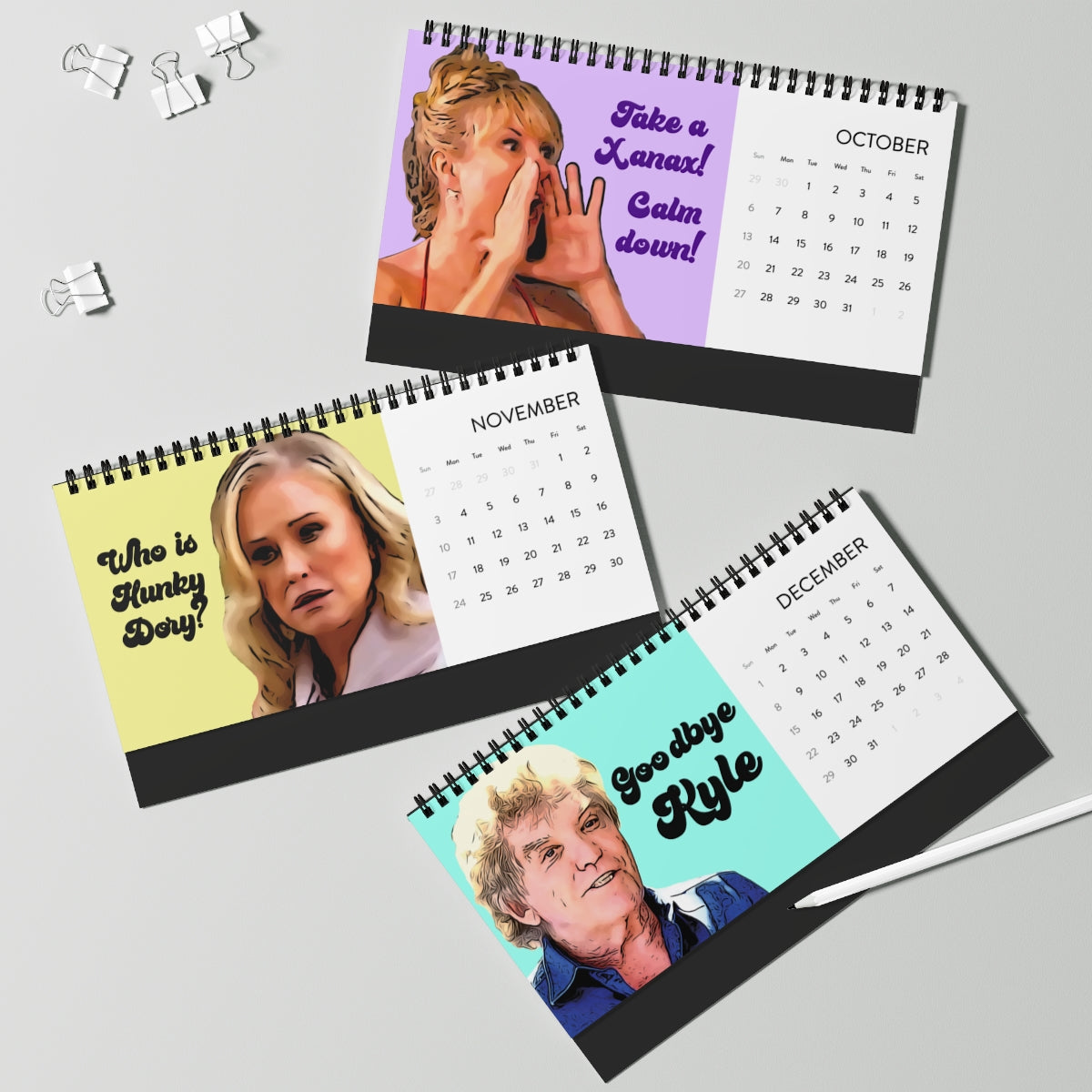 Real Housewives 2024 Desktop Calendar