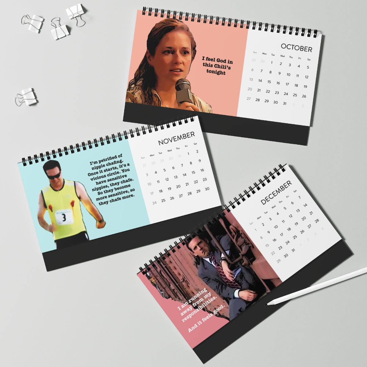 The Office Desktop Calendar