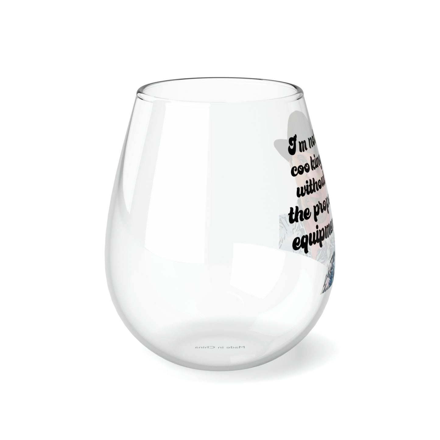 Gino Proper Equipment Stemless Wine Glass, 11.75oz