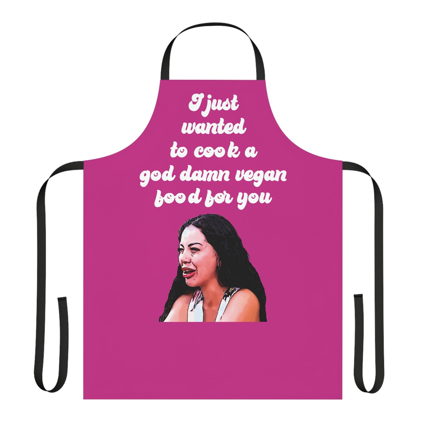 Jasmine God Damn Vegan Food Apron