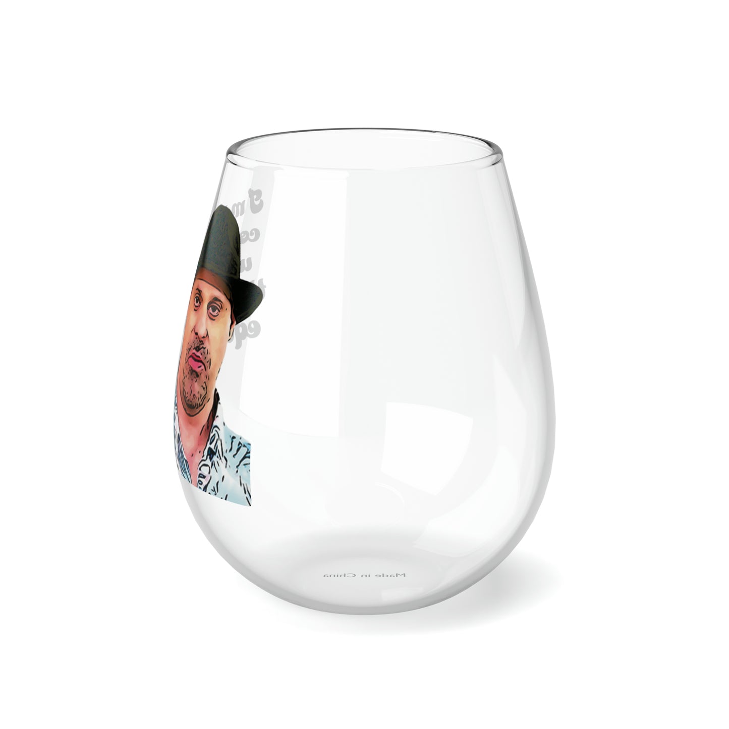 Gino Proper Equipment Stemless Wine Glass, 11.75oz