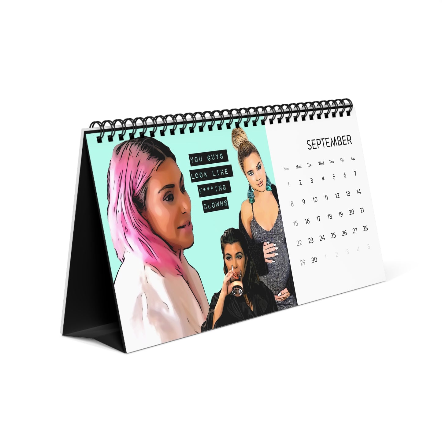 The Kardashians 2024 Desktop Calendar