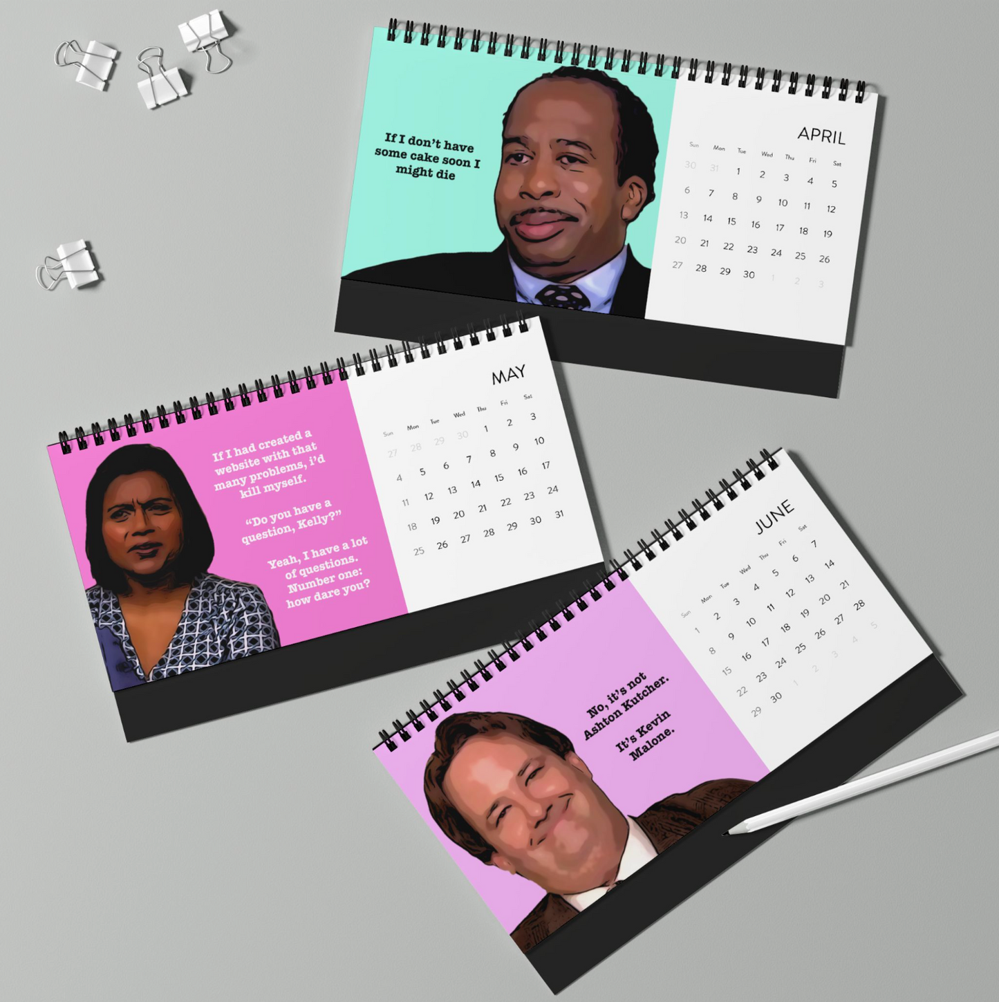 The Office 2025 Desktop Calendar