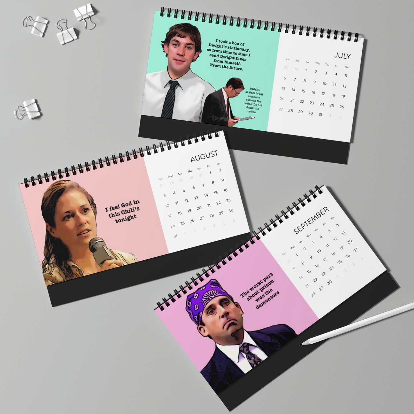 The Office 2025 Desktop Calendar
