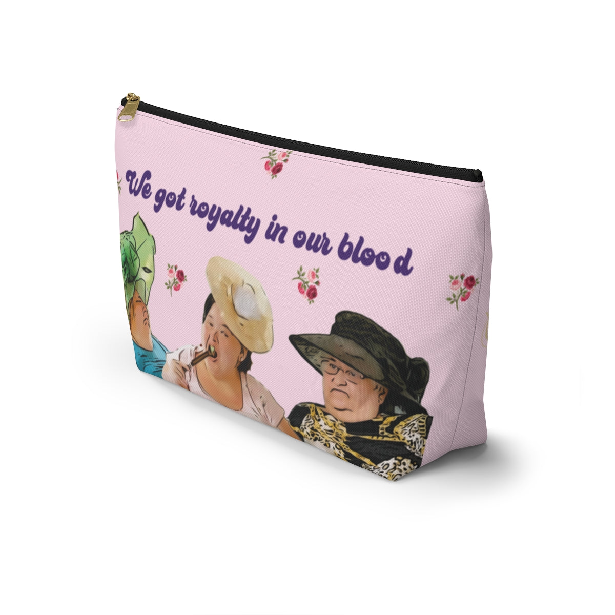 1000 lb Sisters We Got Royalty Makeup Bag w T-bottom size Large