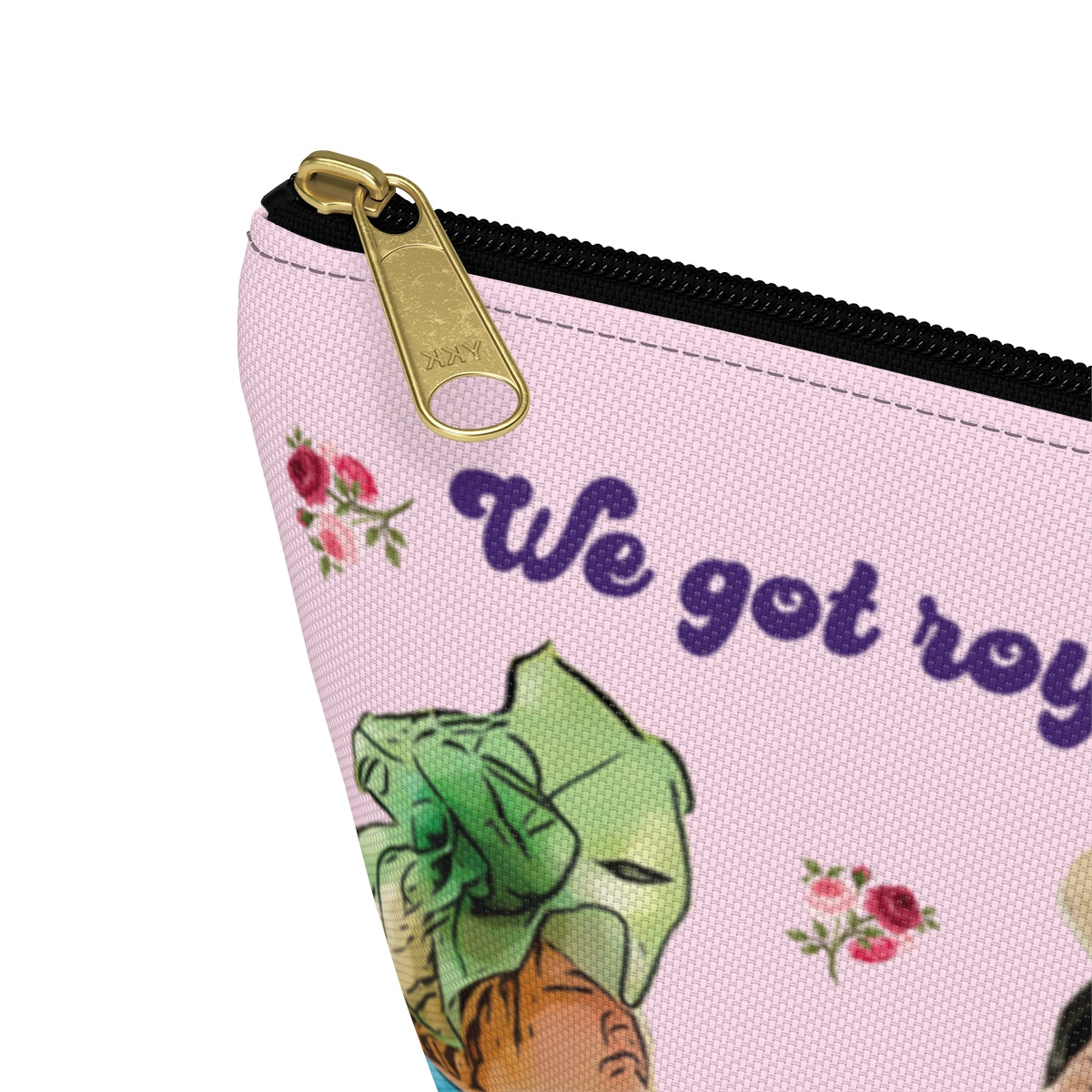 1000 lb Sisters We Got Royalty Makeup Bag w T-bottom size Small