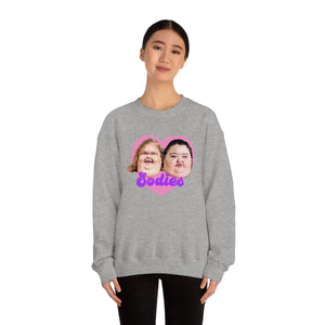 1000lb Sisters Sodies Pink Heart Unisex Heavy Blend™ Crewneck Sweatshirt