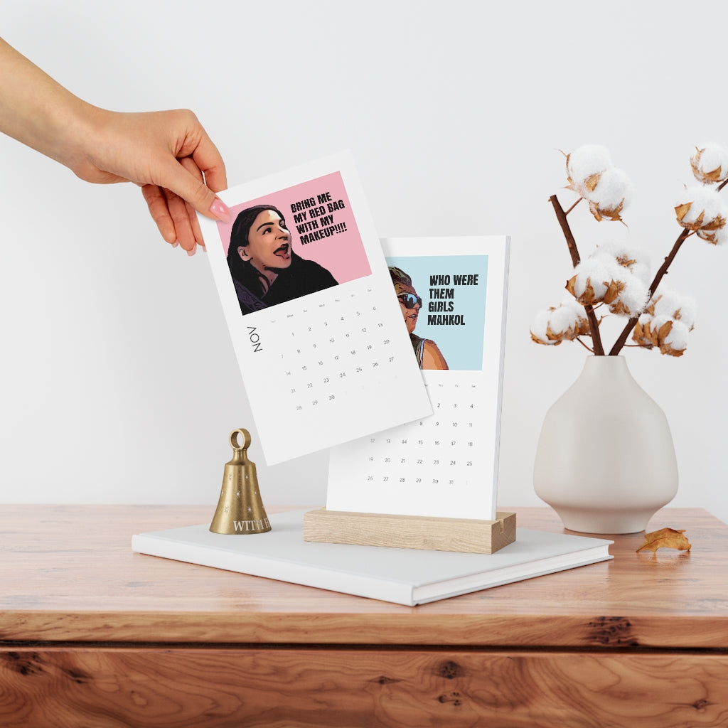 90 Day Fiance Vertical Desk Calendar 2024