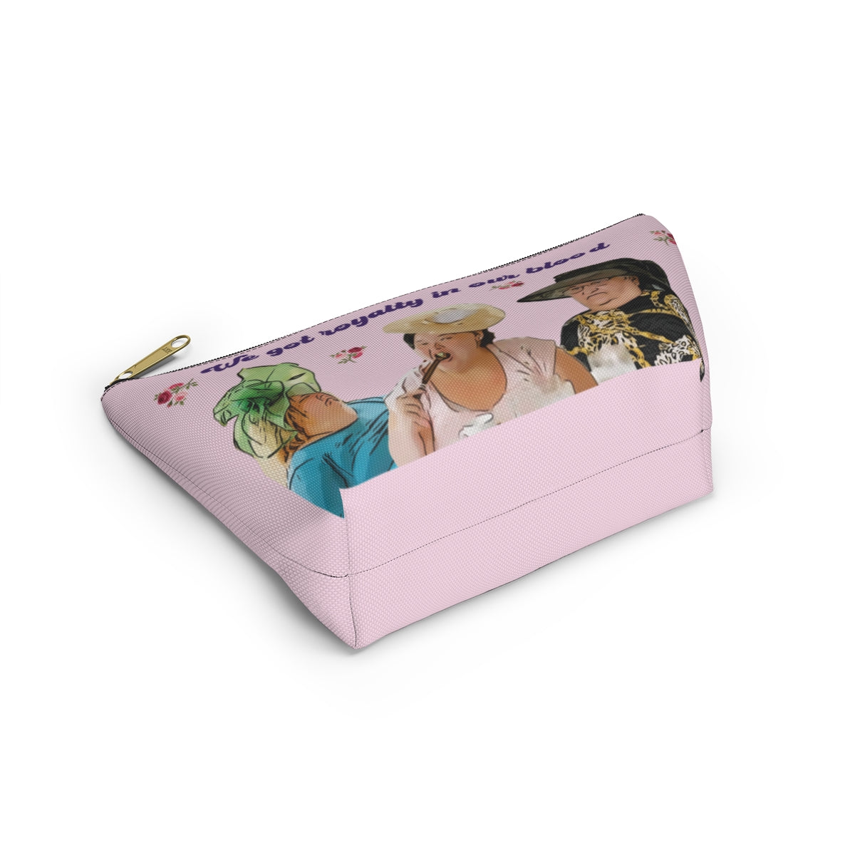 1000 lb Sisters We Got Royalty Makeup Bag w T-bottom size Small