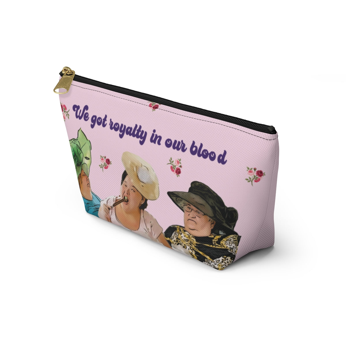 1000 lb Sisters We Got Royalty Makeup Bag w T-bottom size Small