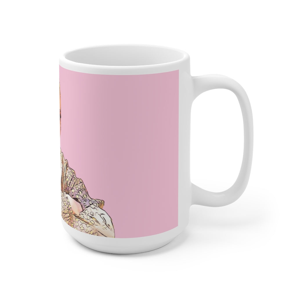 Erika Jayne Mascara Crying Pink Ceramic Mug 15oz