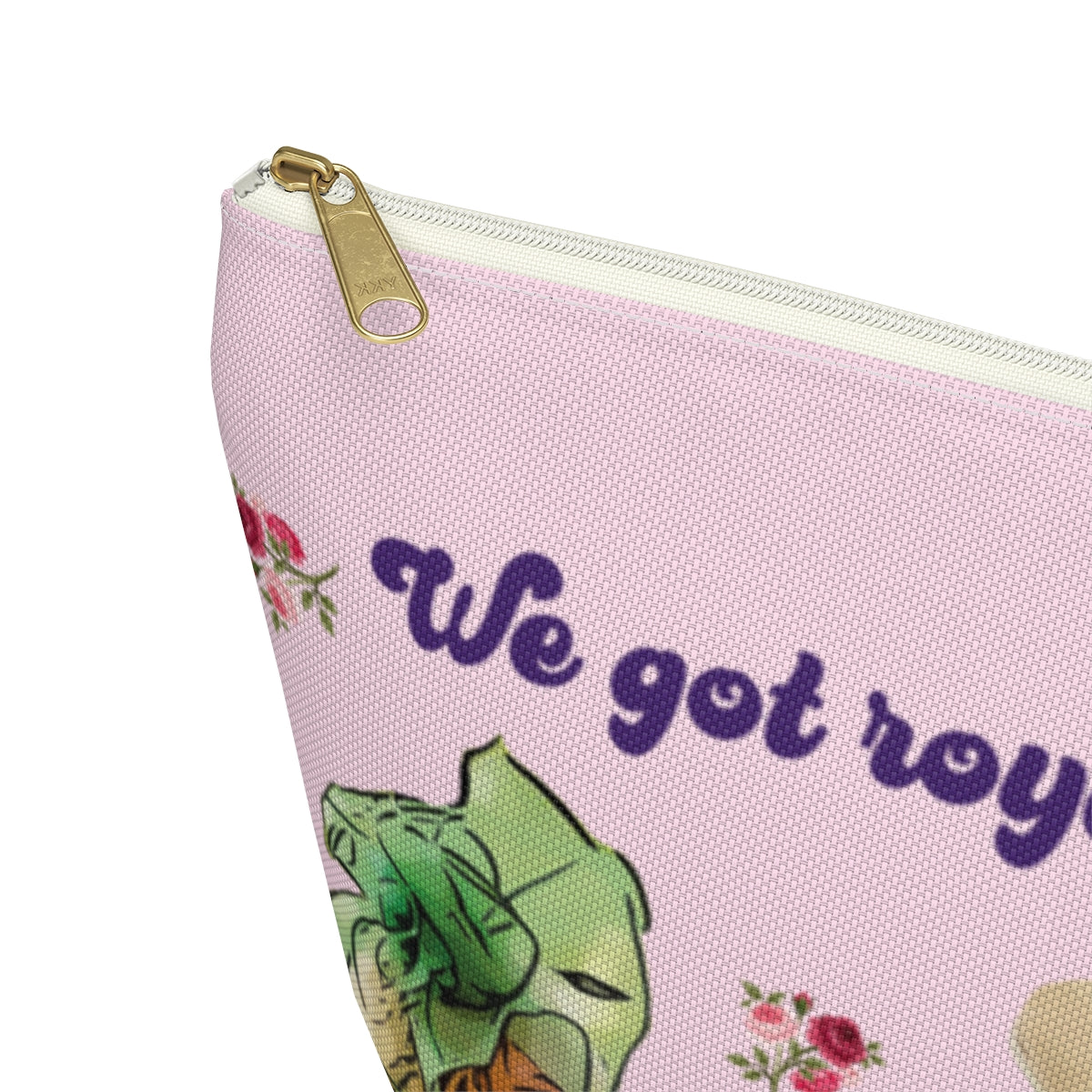 1000 lb Sisters We Got Royalty Makeup Bag w T-bottom size Large