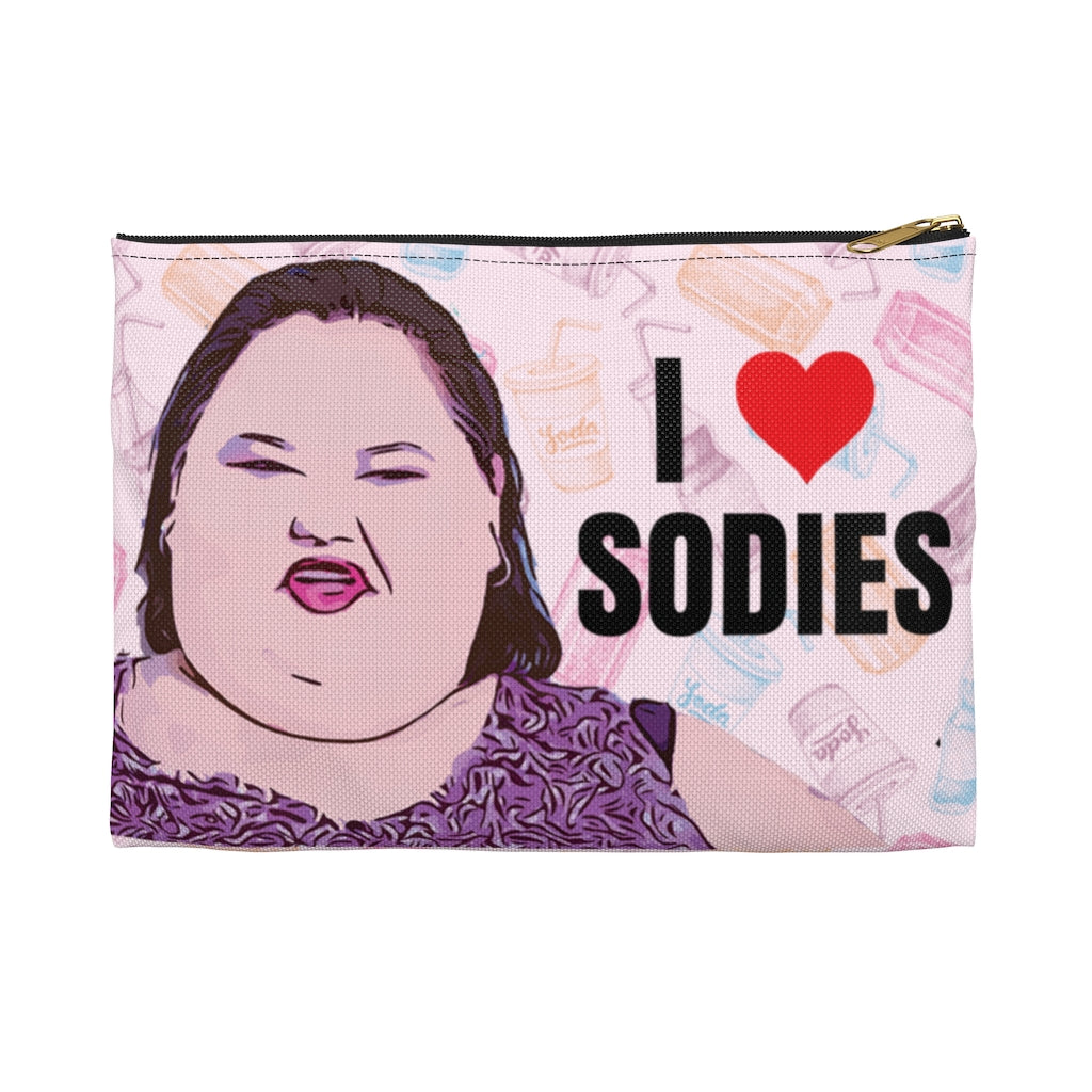 I Love Sodies Amy Slaton 1000lb sisters Makeup Bag