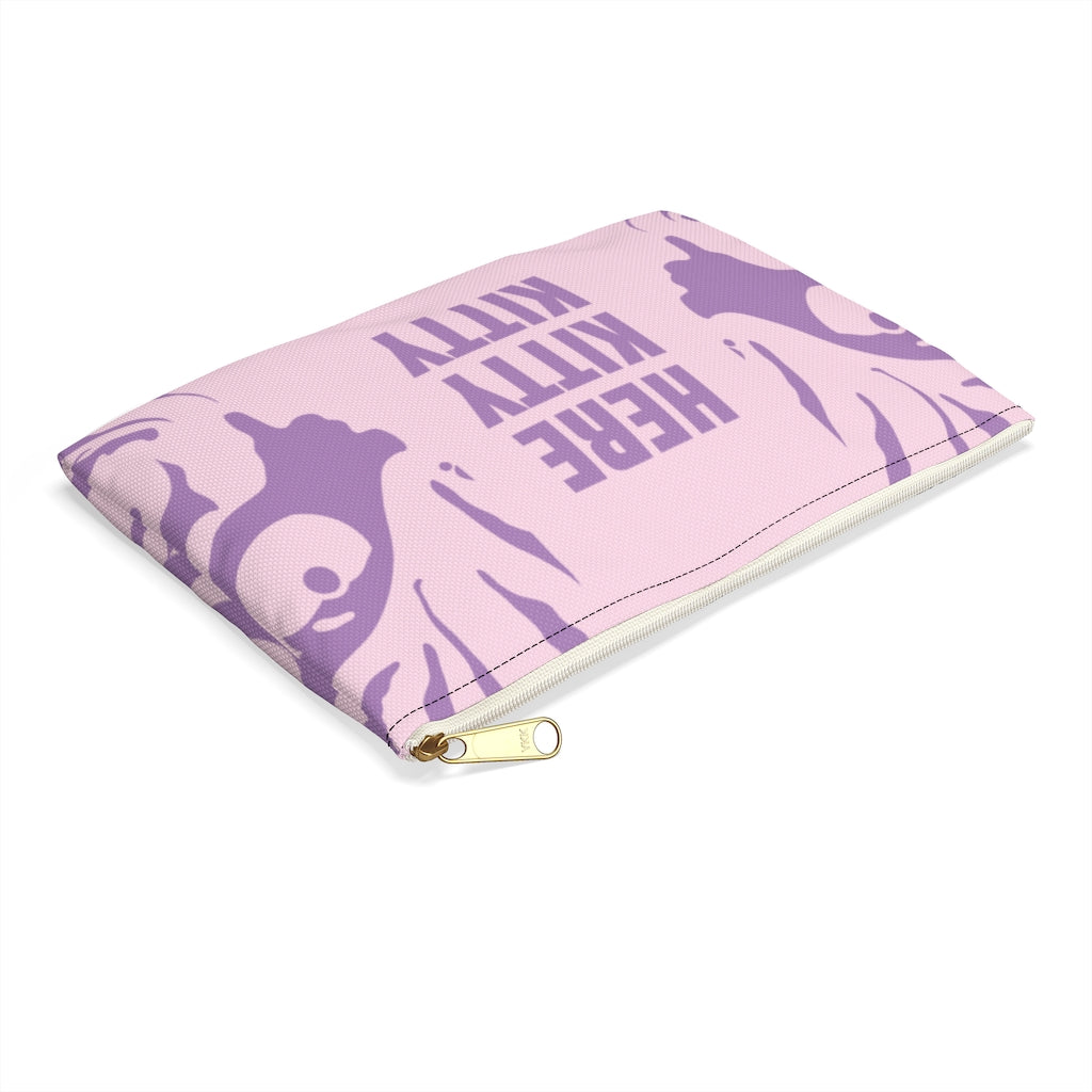 Here Kitty Kitty Tiger King Makeup Bag
