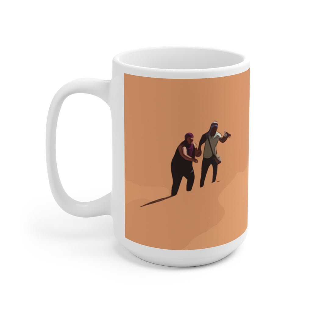 Almost There Lazy Ceramic Mug 15oz