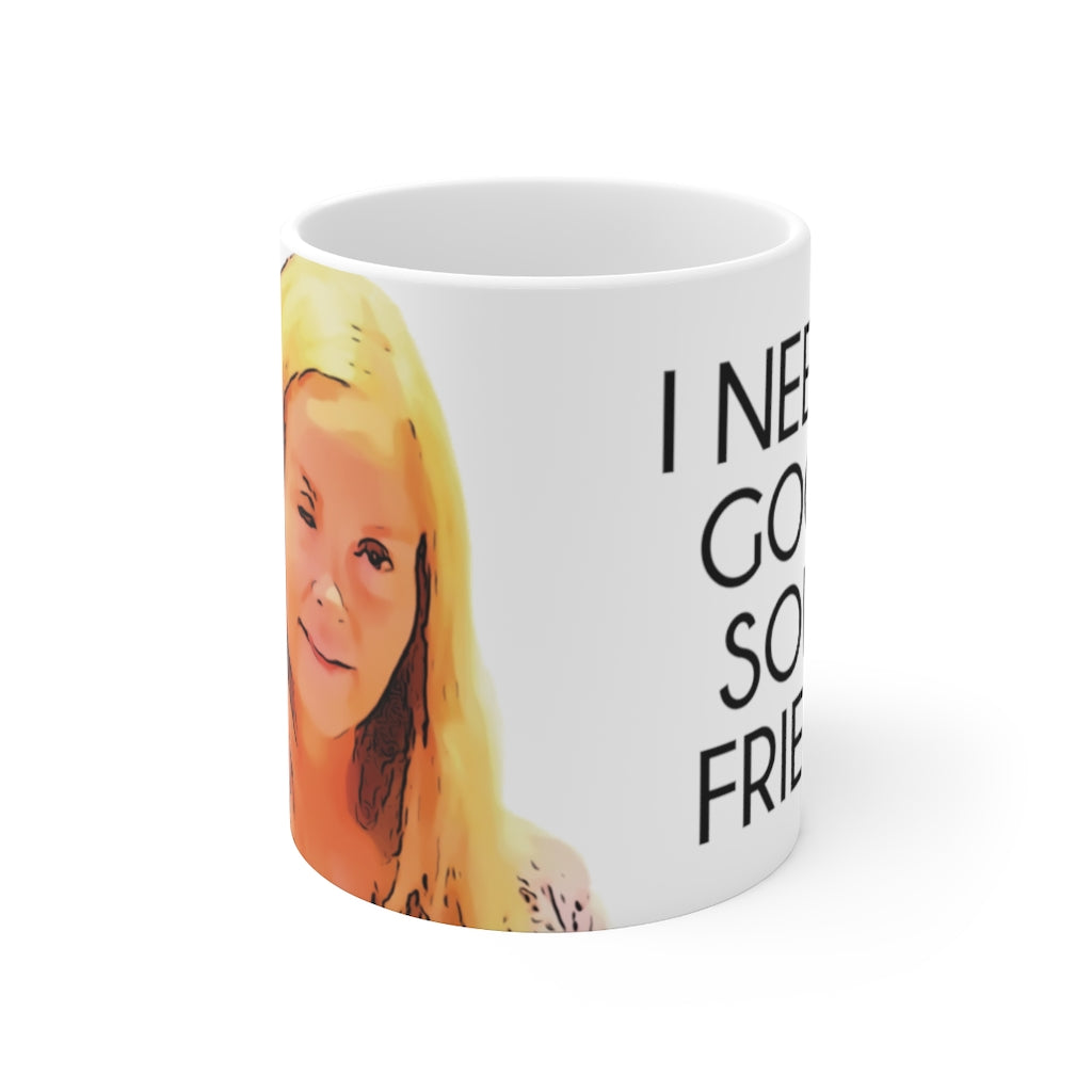 Stephanie Good Solid Friend Ceramic Mug 11oz