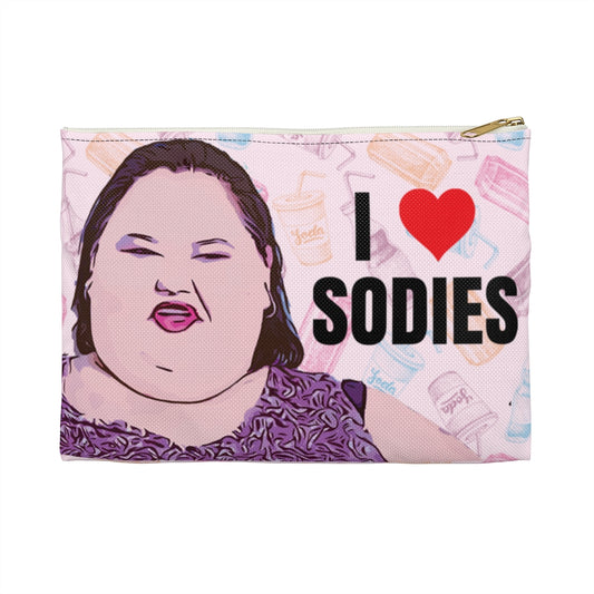 I Love Sodies Amy Slaton 1000lb sisters Makeup Bag