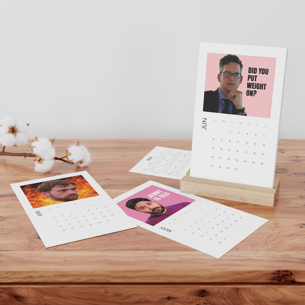 90 Day Fiance Vertical Desk Calendar 2024