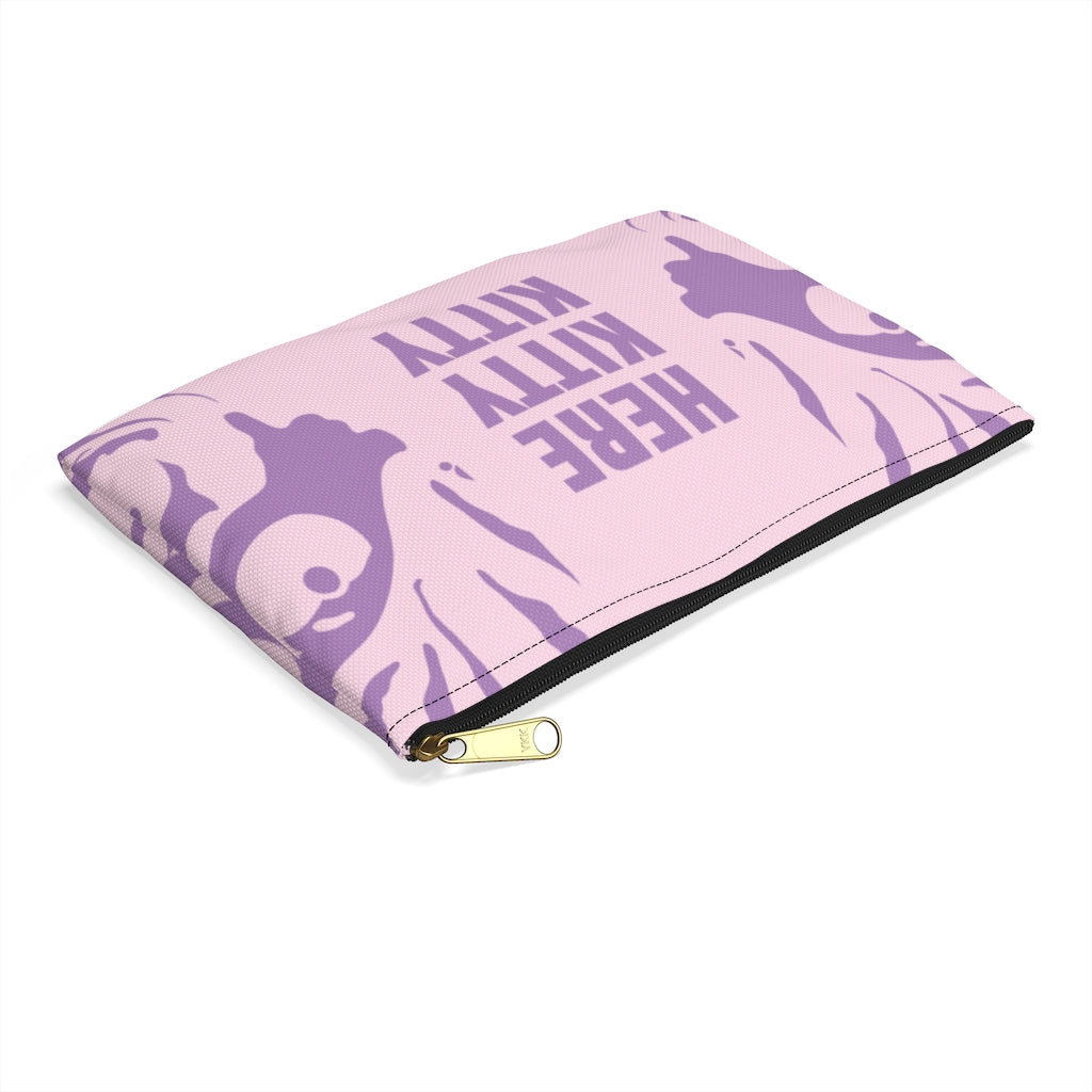 Here Kitty Kitty Tiger King Makeup Bag