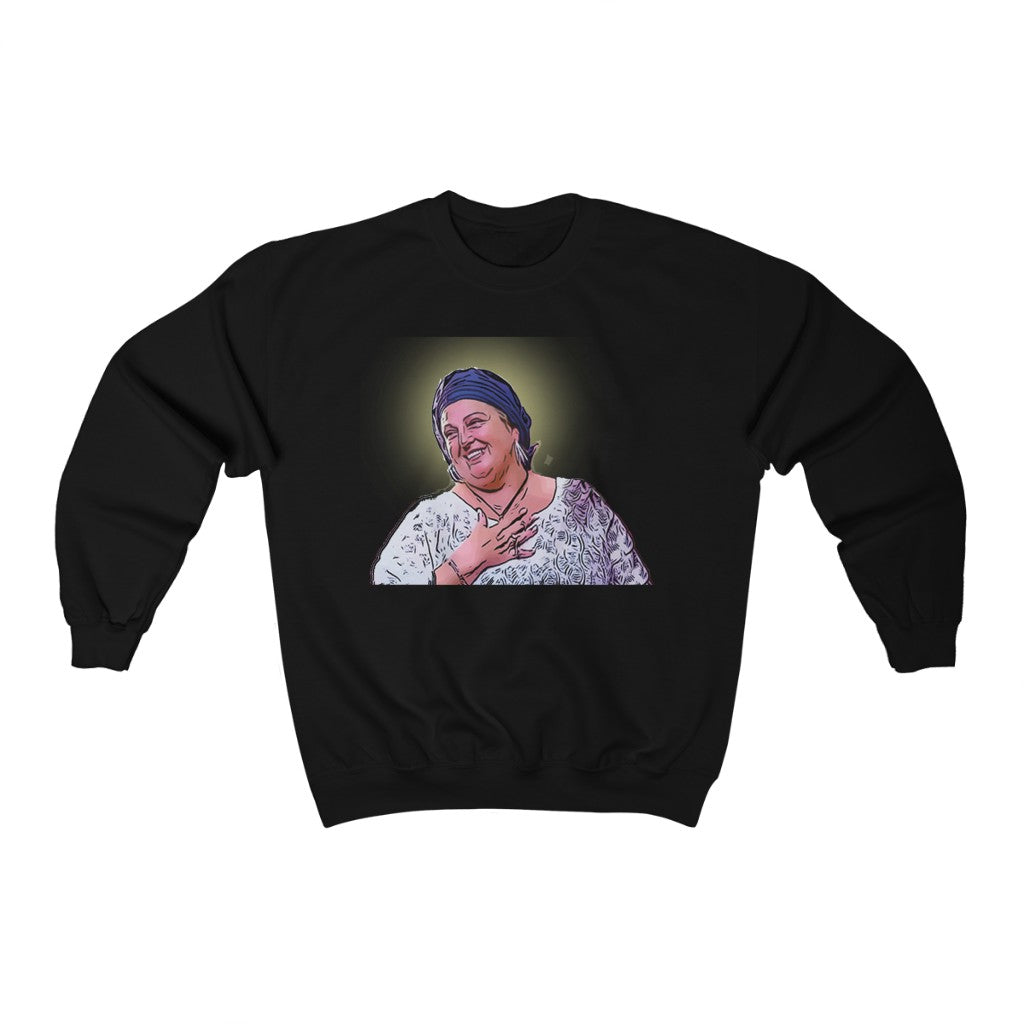 Saint Angela Unisex Heavy Blend™ Crewneck Sweatshirt