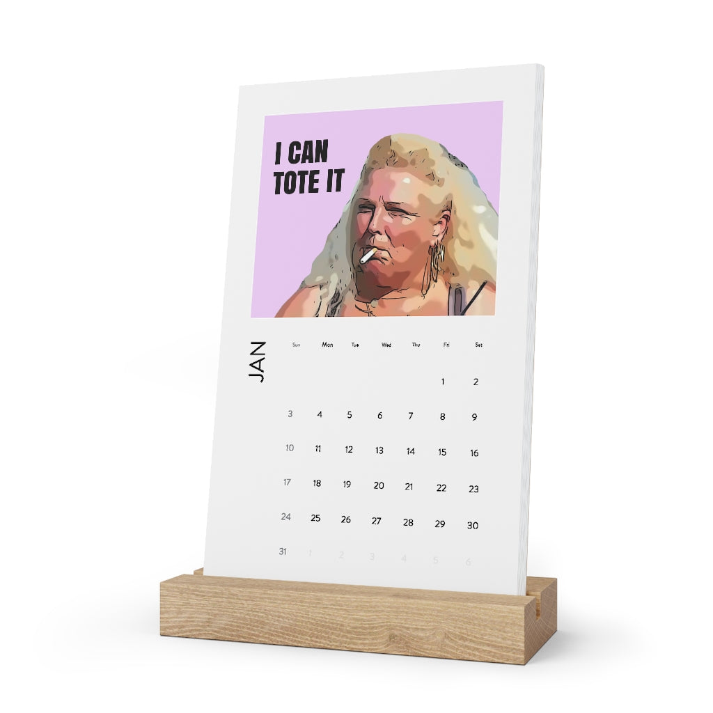 90 Day Fiance Vertical Desk Calendar 2024