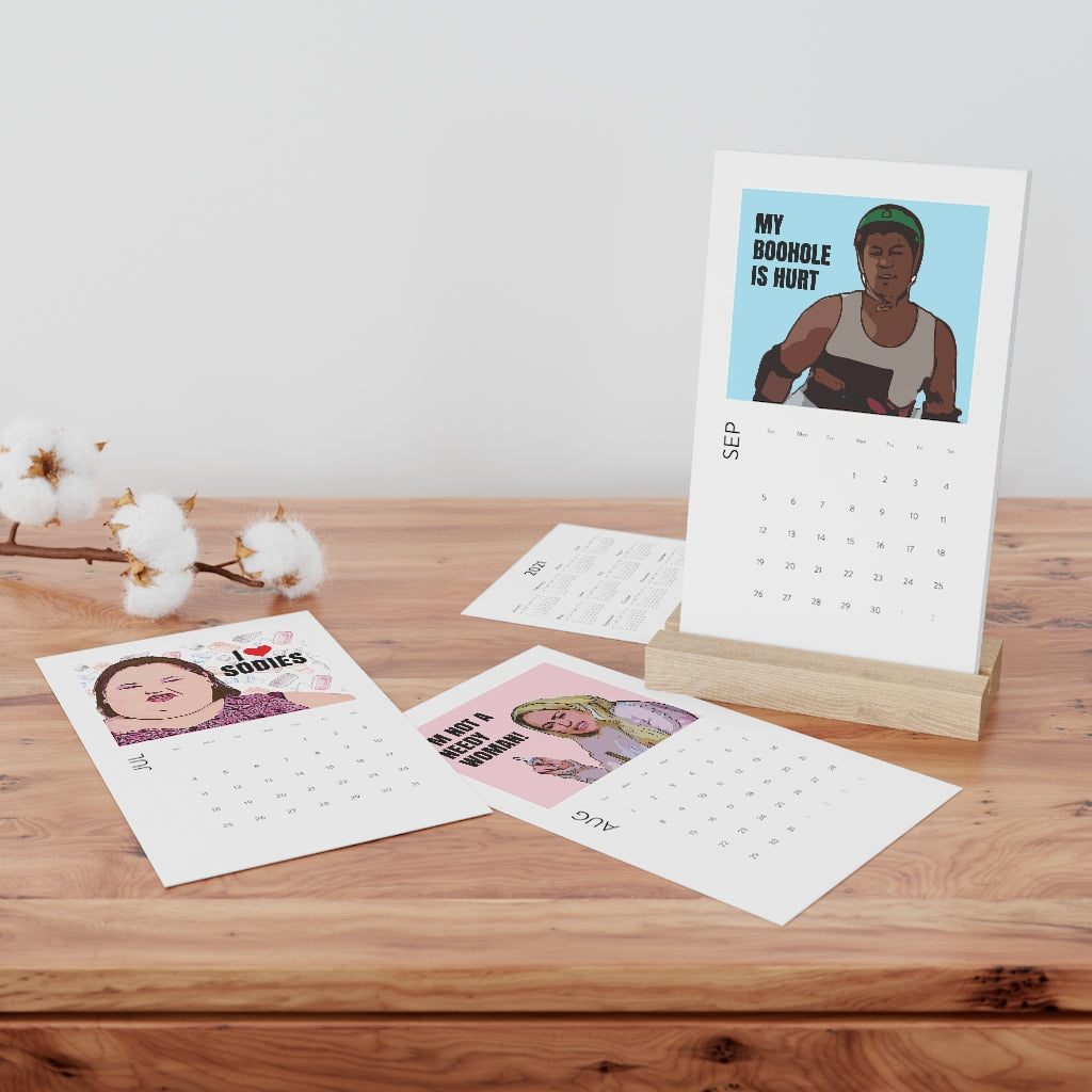 90 Day Fiance Vertical Desk Calendar 2024