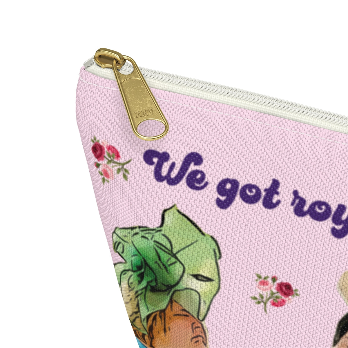 1000 lb Sisters We Got Royalty Makeup Bag w T-bottom size Small