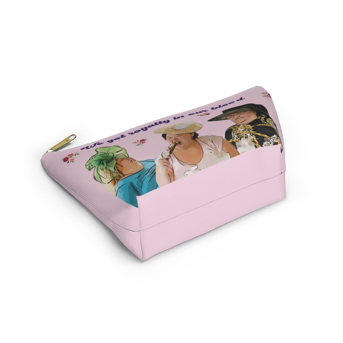 1000 lb Sisters We Got Royalty Makeup Bag w T-bottom size Small