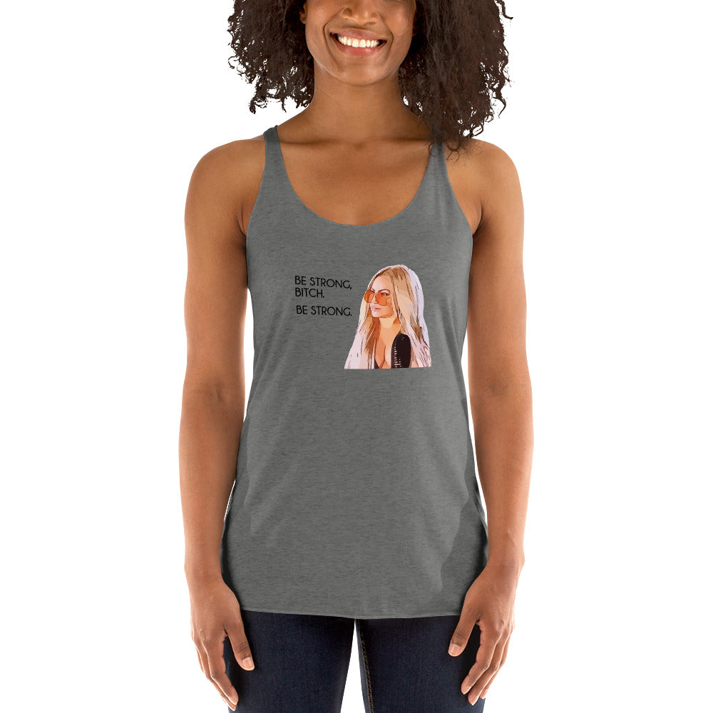 Darcey Be Strong Women's Racerback Tank