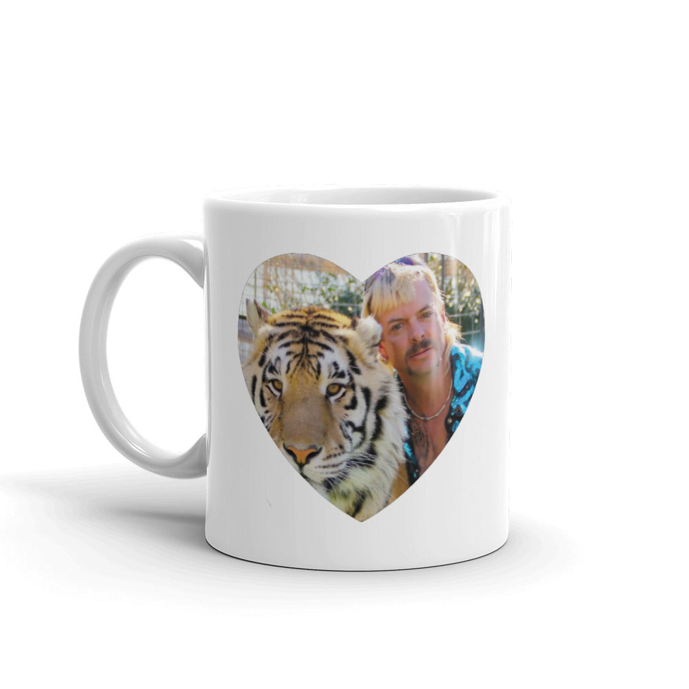 Tiger King Hearts Mug