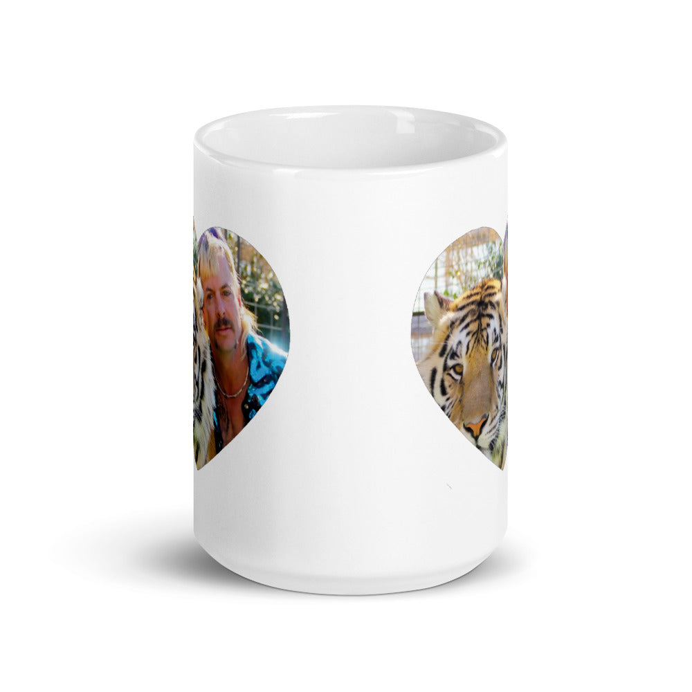 Tiger King Hearts Mug