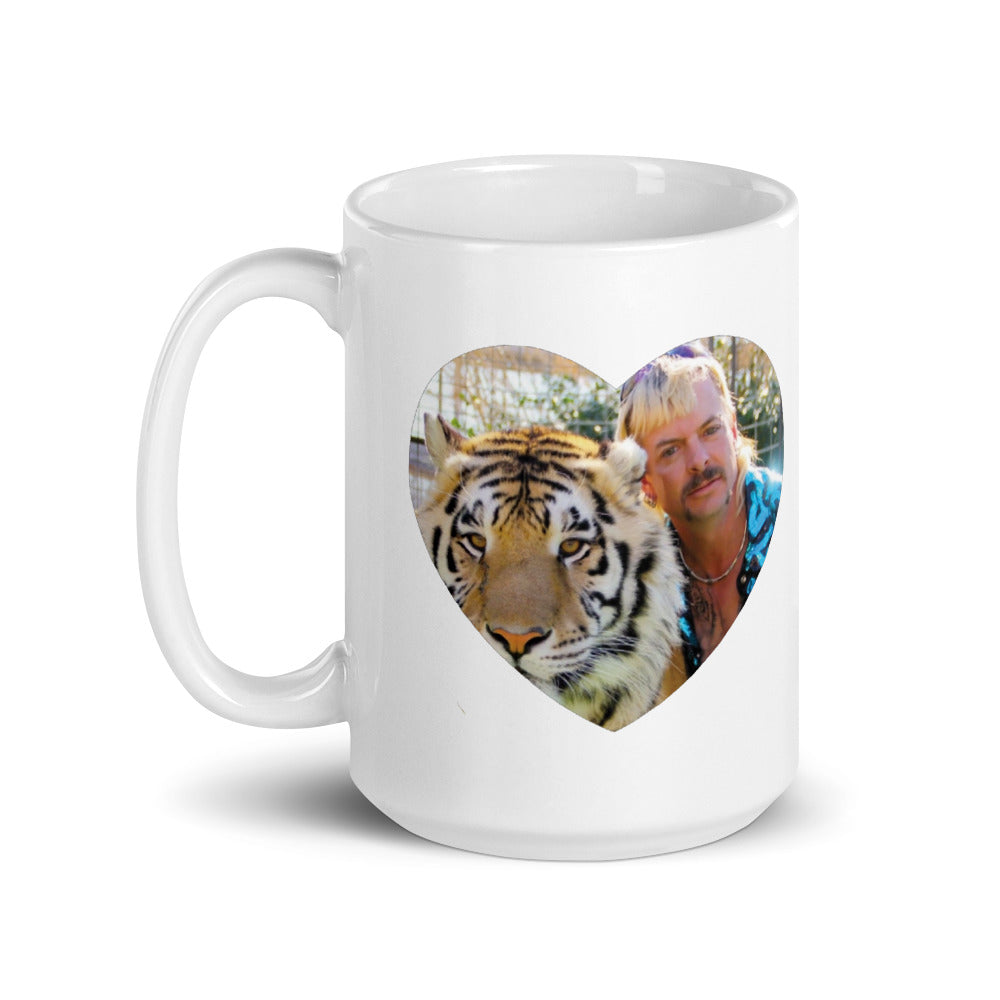 Tiger King Hearts Mug