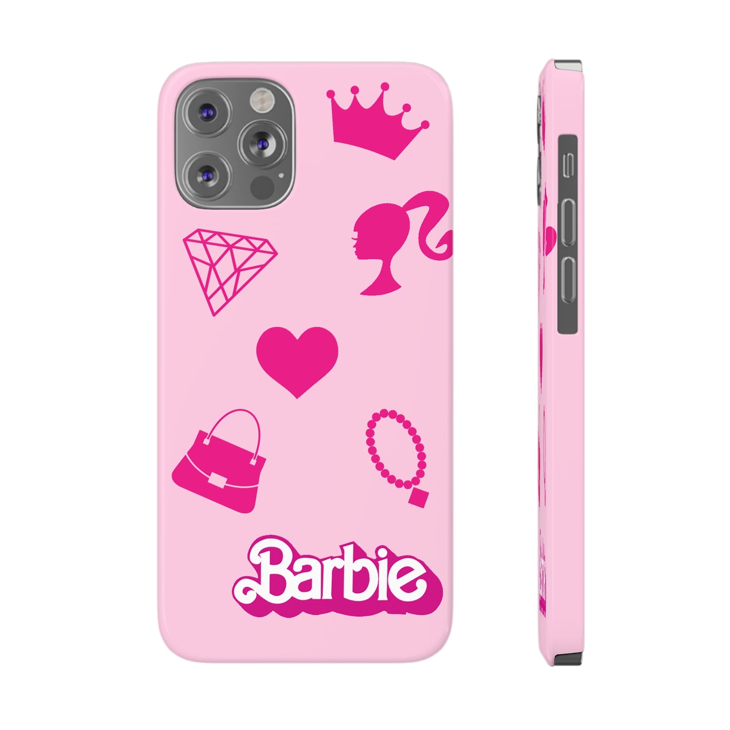 Barbie Pink Things Slim iPhone Cases