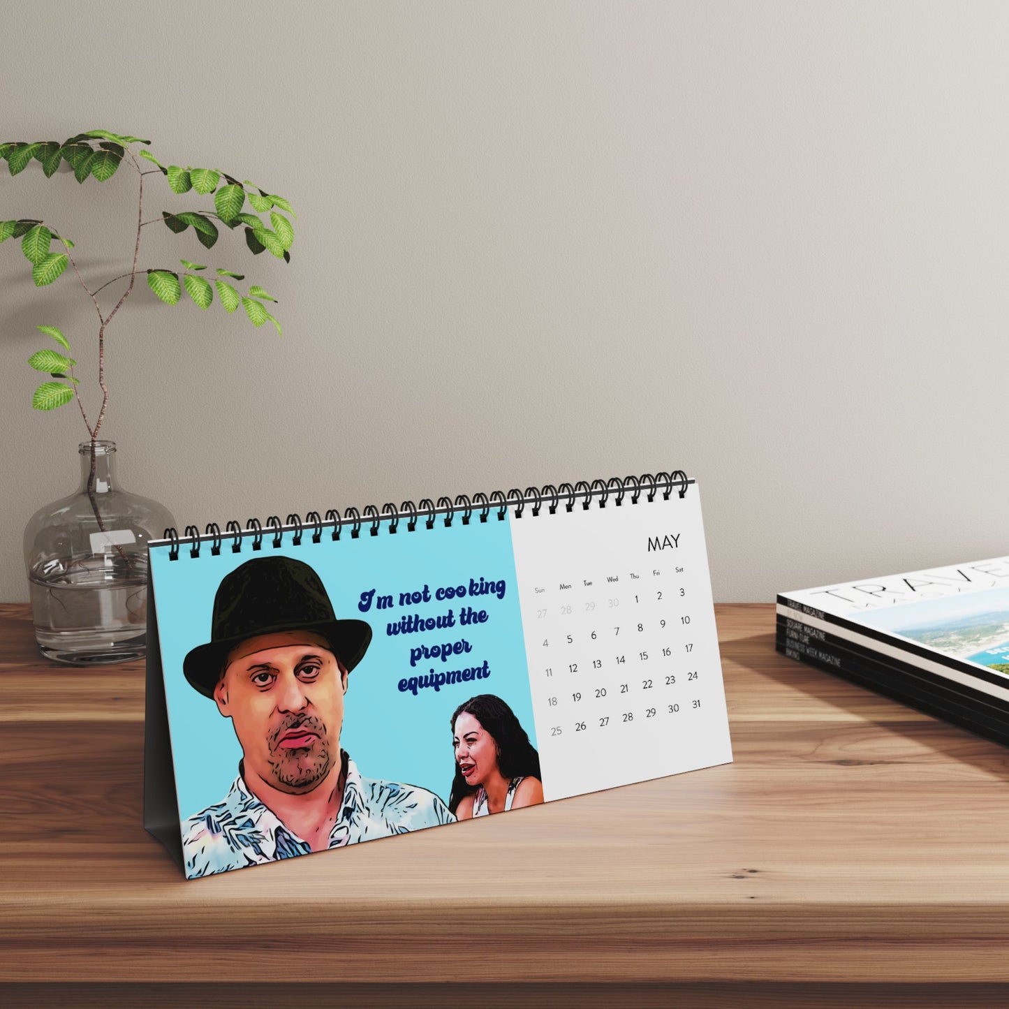 90 Day Fiance 2025 Desktop Calendar New Artwork