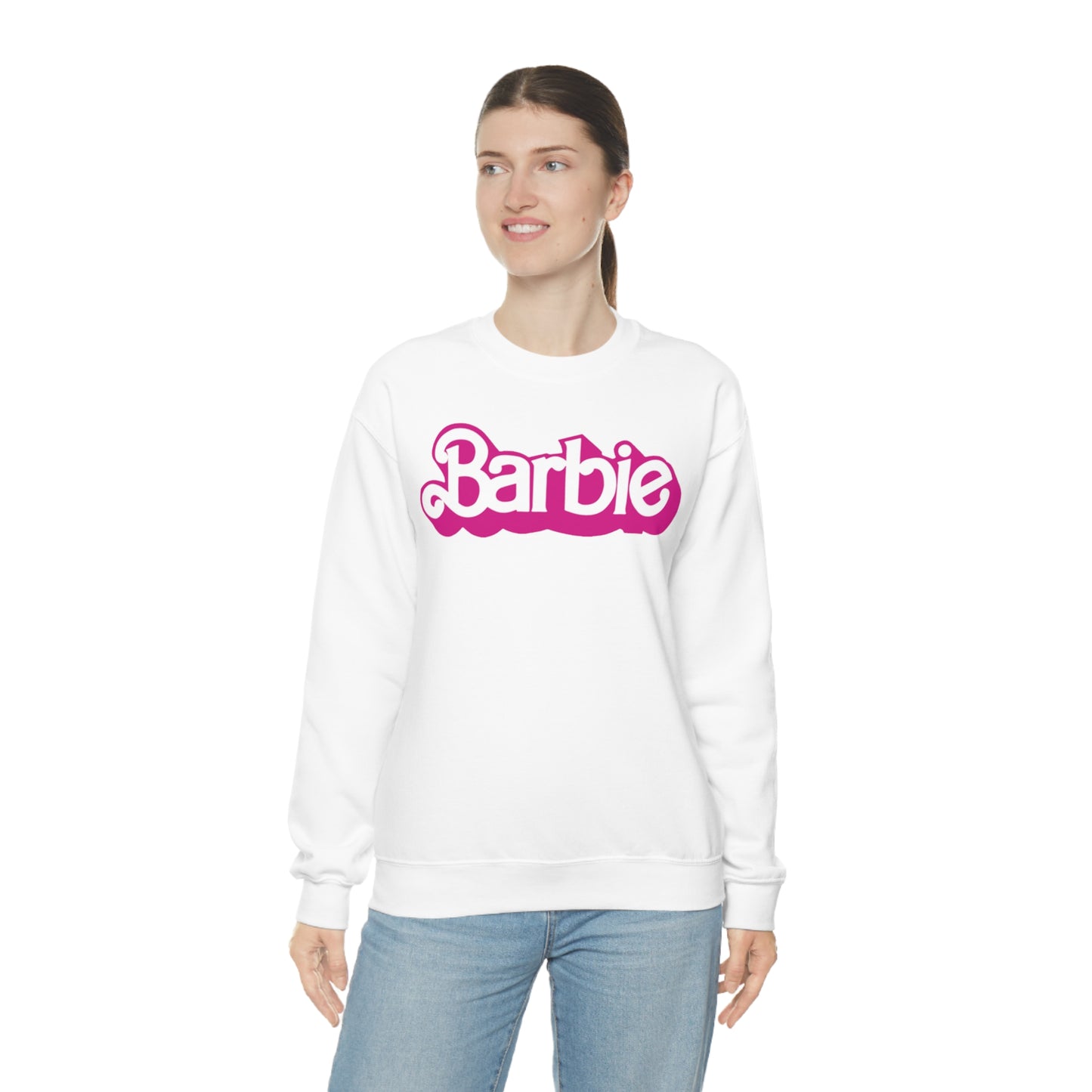 Barbie Adult Unisex Heavy Blend™ Crewneck Sweatshirt